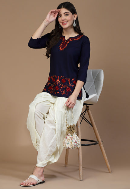 Hiba Aari Short Kurti For Women