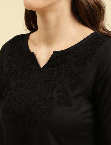 Zahra Self Aari Short Kurti For Women