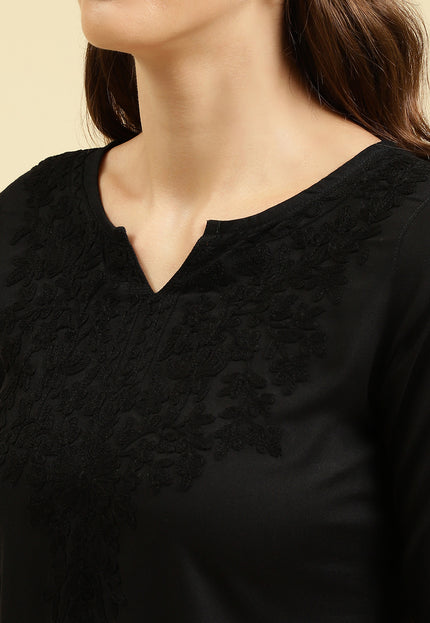 Zahra Self Aari Short Kurti For Women