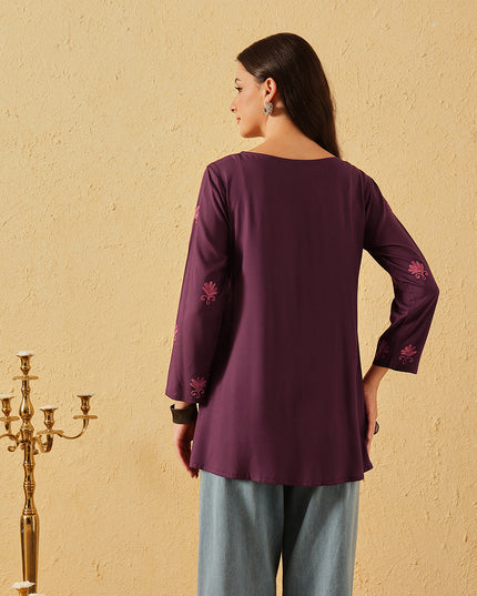 Zayesha A-line Short Kurti For Women