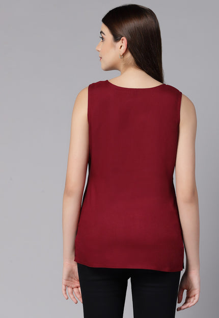 Amaira Sleeveless Short Kurti For Women