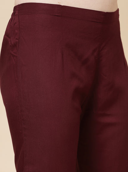Ayesha Wine Co-Ord Set