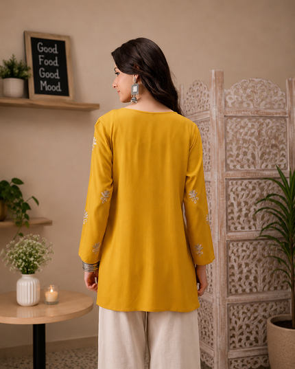 Zayesha A-line Short Kurti For Women