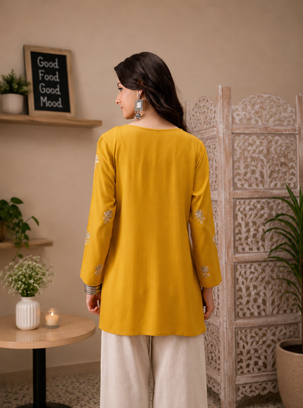 Zayesha A-line Short Kurti For Women