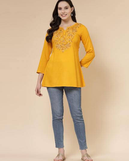 Fiza A-Line Short Kurti For Women