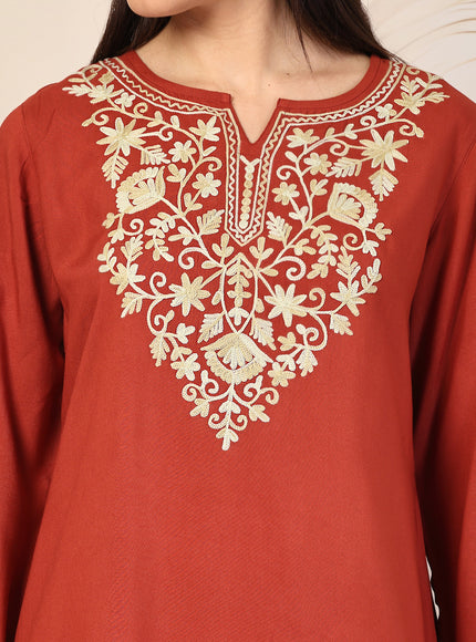 Jasmine A-Line Short Kurti For Women