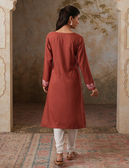 Firdousi Long Kurti For Women