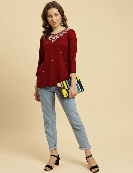Boota Reel Short Kurti For Women