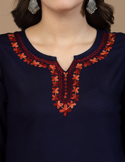 Hiba Aari Short Kurti For Women