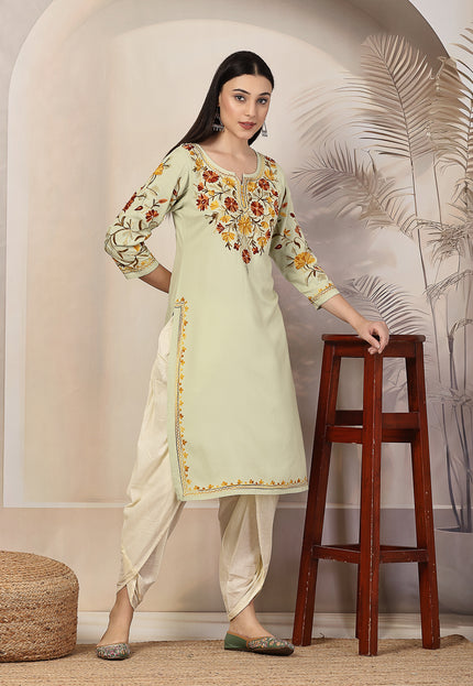 Mahnaz Aari Long Kurti For Women