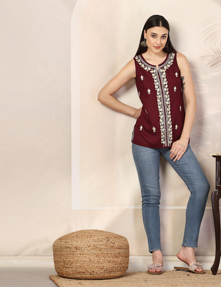 Iqra Sleeveless Kurti For Women