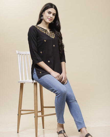 Aiza Aari Short Kurti For Women