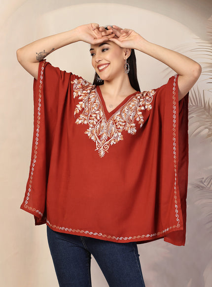 Mehrunissa Kaftan Short Kurti For Women