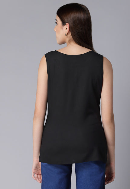 Laiba Aari Embriodered Sleevless Kurti For Women