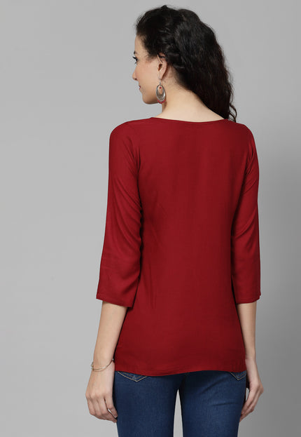 Hiba Aari Short Kurti For Women