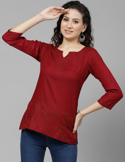 Hiba Aari Short Kurti For Women