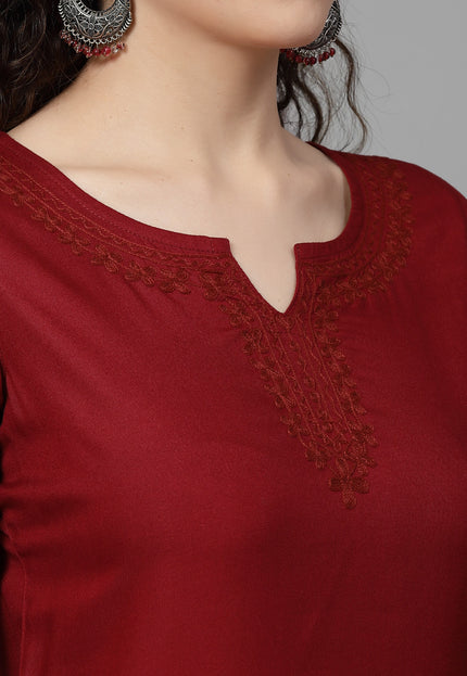 Hiba Aari Short Kurti For Women