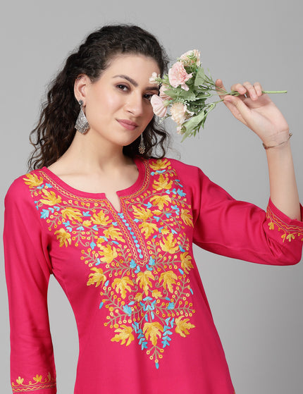 330 Aari Long Kurti For Women