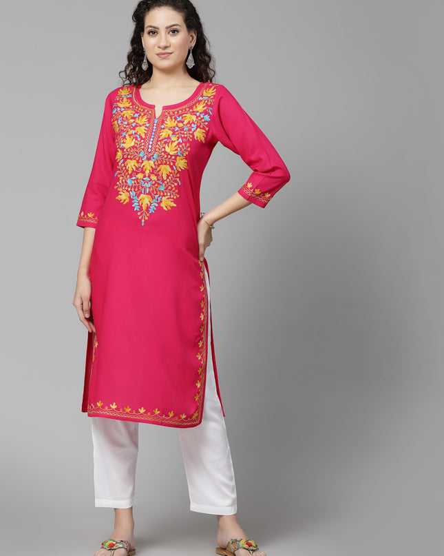 330 Aari Long Kurti For Women