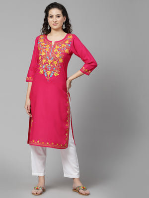 330 Aari Long Kurti For Women