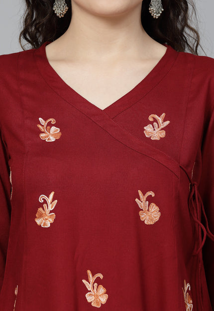 Short Angrakha Kurti For Women